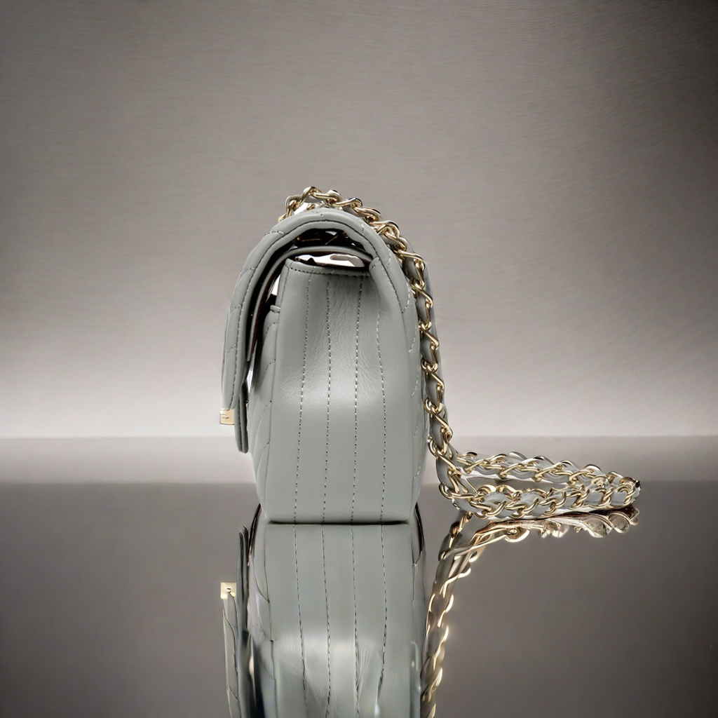 Stilaré Chevron Lambskin Flapbag