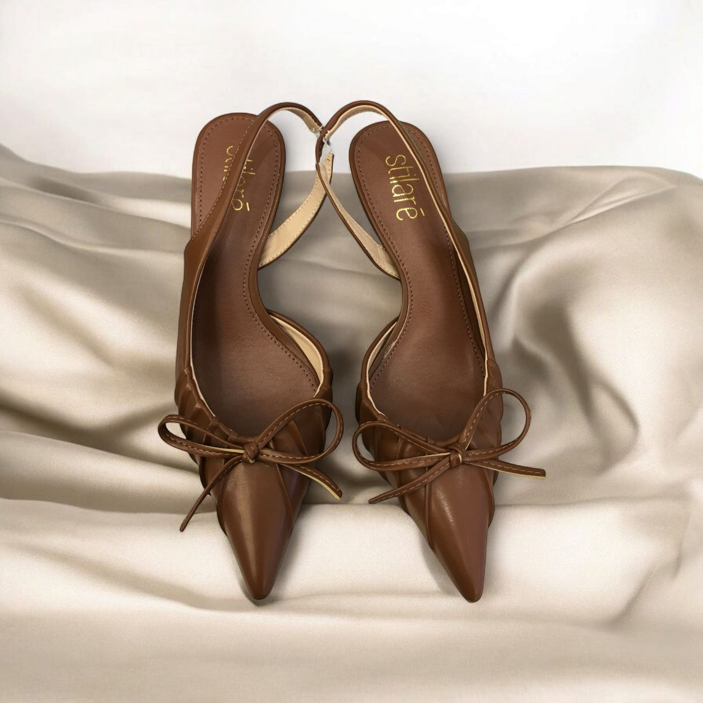 Stilaré Lara Bow Slingbacks