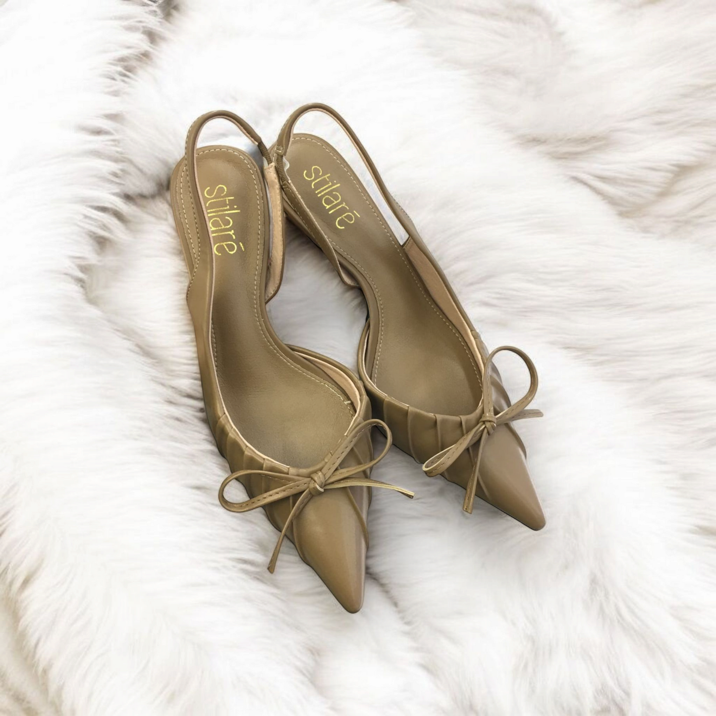 Stilaré Lara Bow Slingbacks