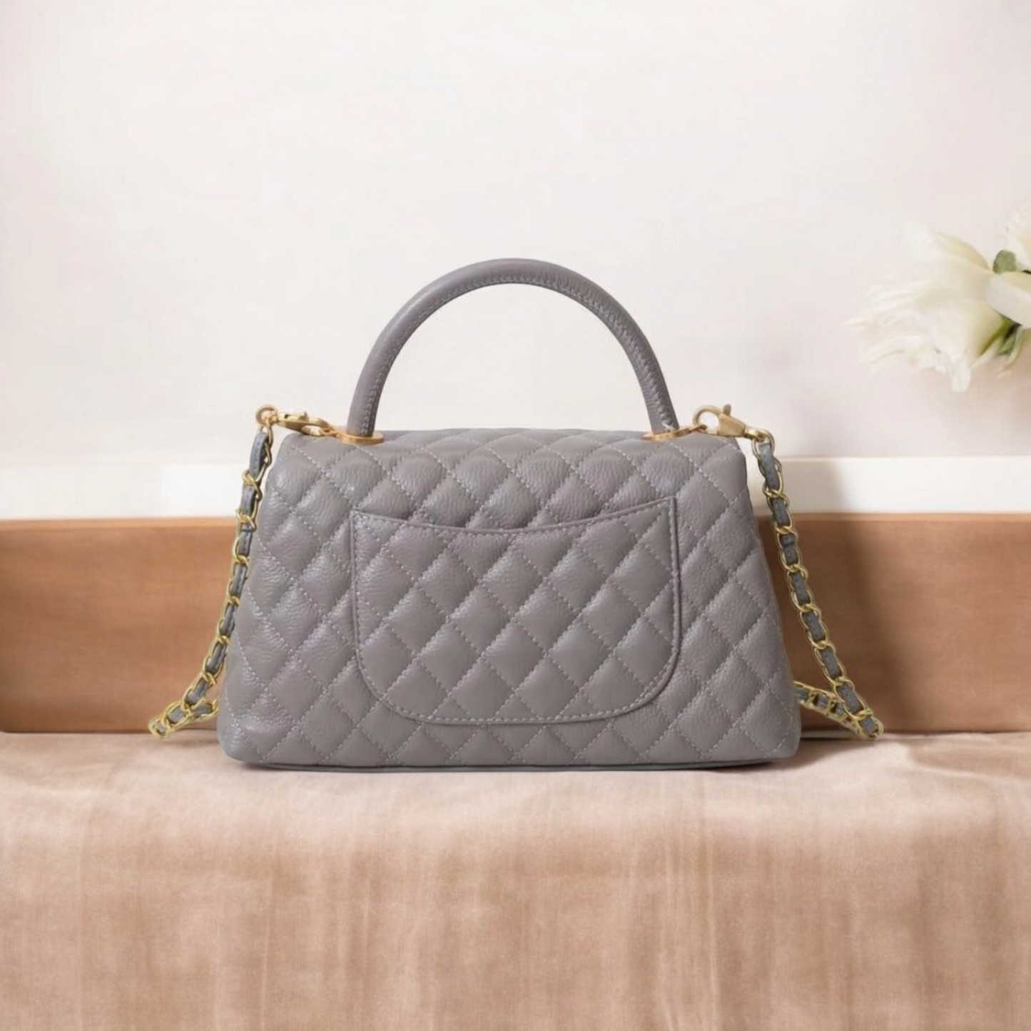 Stilaré Chloe Caviar Leather Tote