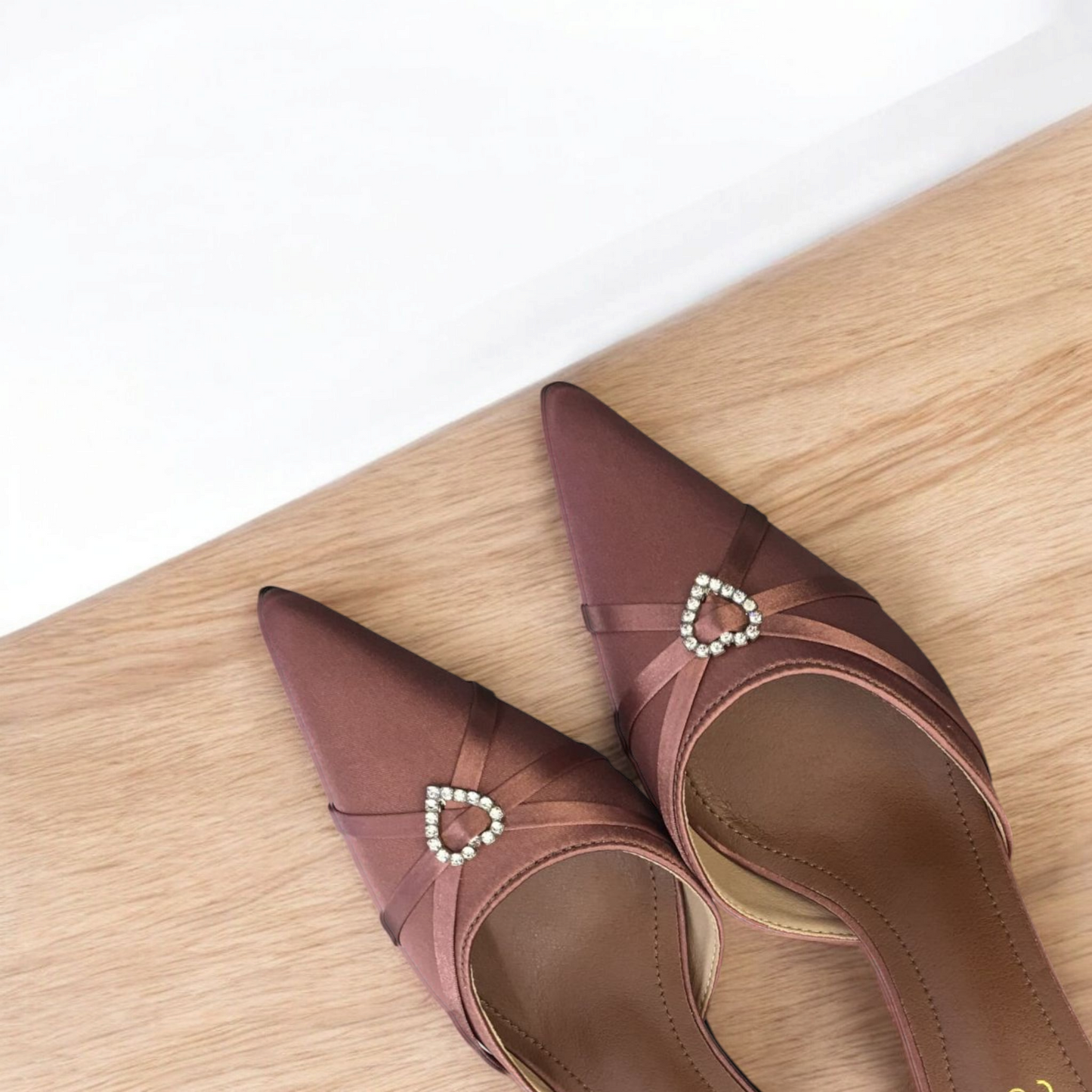 Stilaré Satin Ava Mules