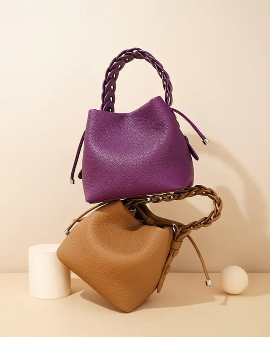 Stilaré Selena Leather Bucket Bag