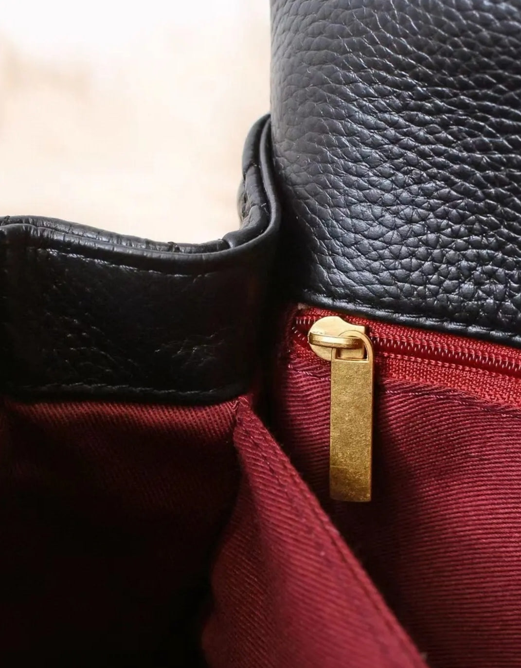 Stilaré Chloe Caviar Leather Tote
