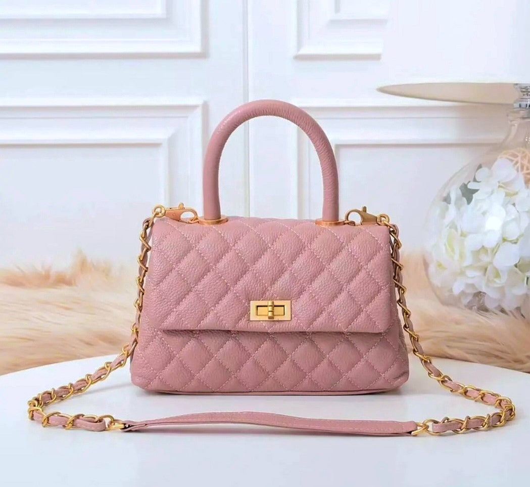 Stilaré Chloe Caviar Leather Tote