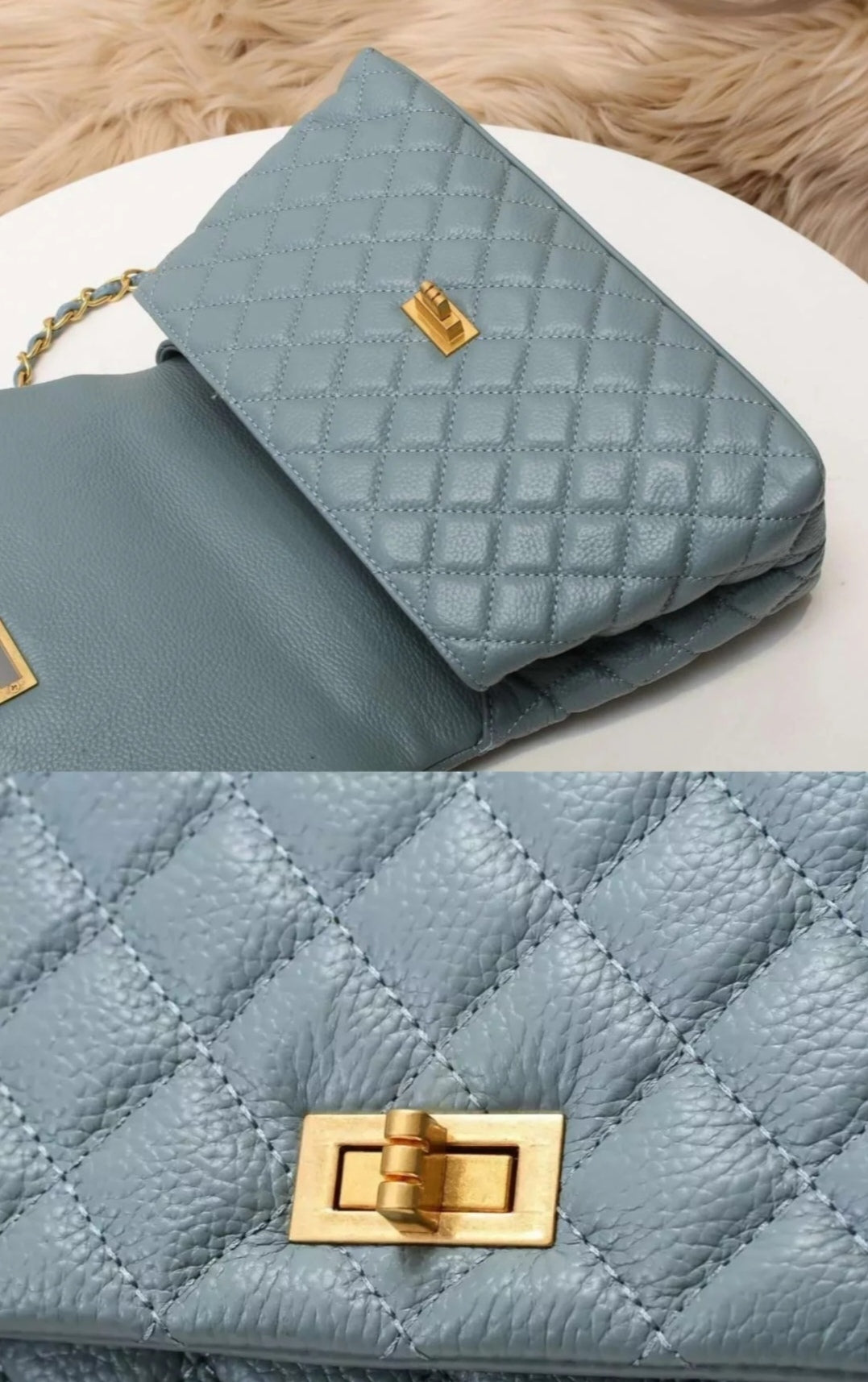Stilaré Chloe Caviar Leather Tote