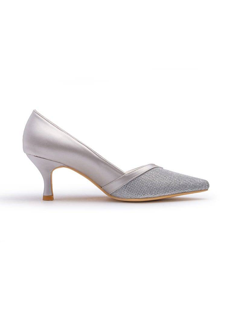 Stilaré Silver Jessica Pumps - Stilaré