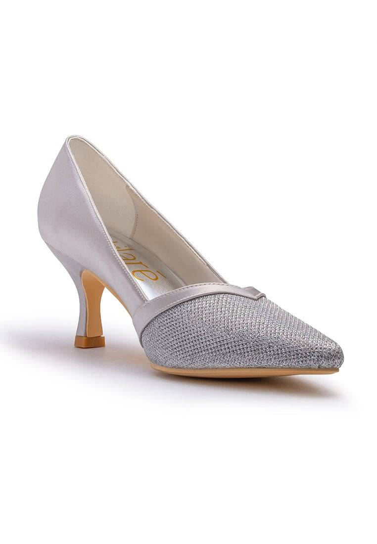 Stilaré Silver Jessica Pumps - Stilaré