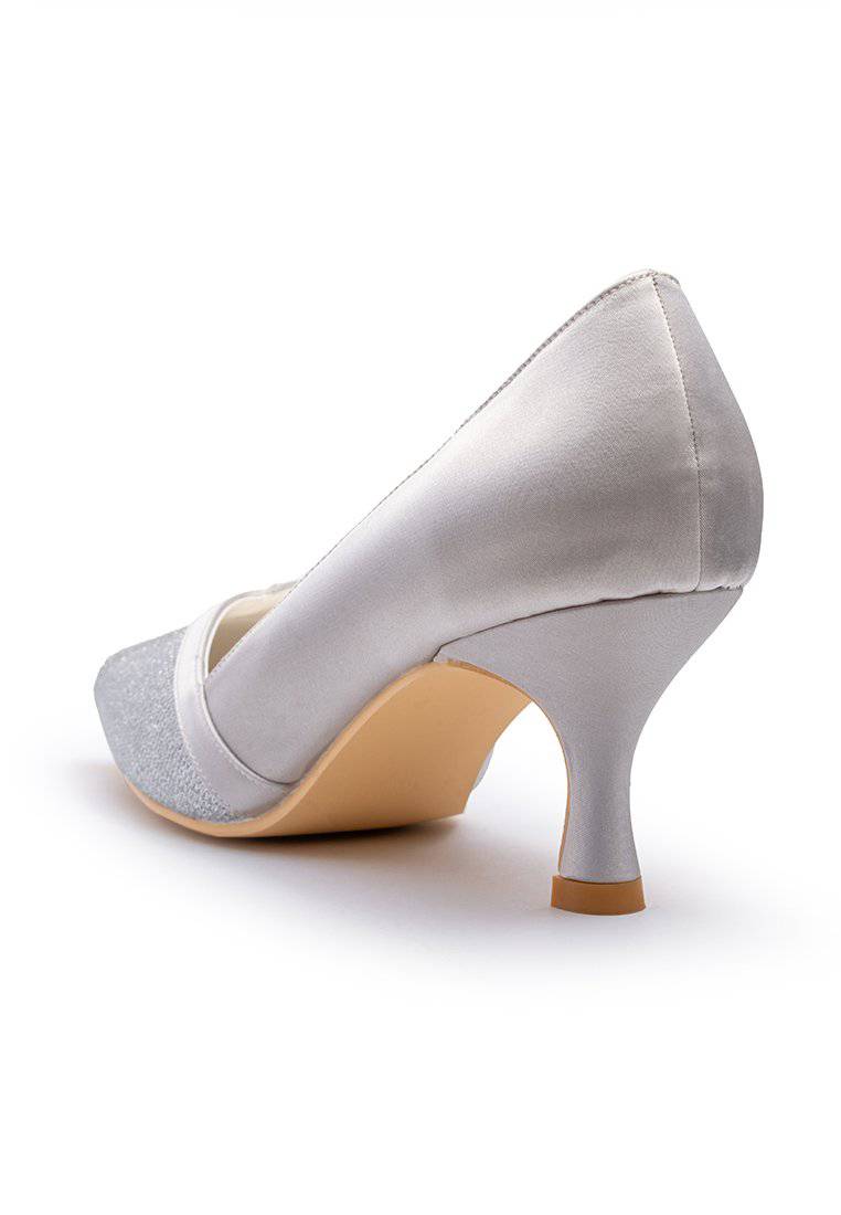 Stilaré Silver Jessica Pumps - Stilaré