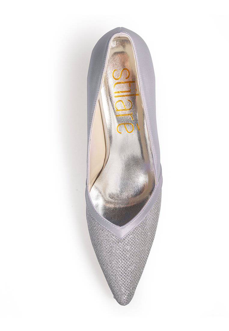 Stilaré Silver Jessica Pumps - Stilaré