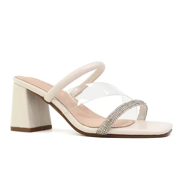 Stilaré Je T'aime Crystal Sandals - Stilaré