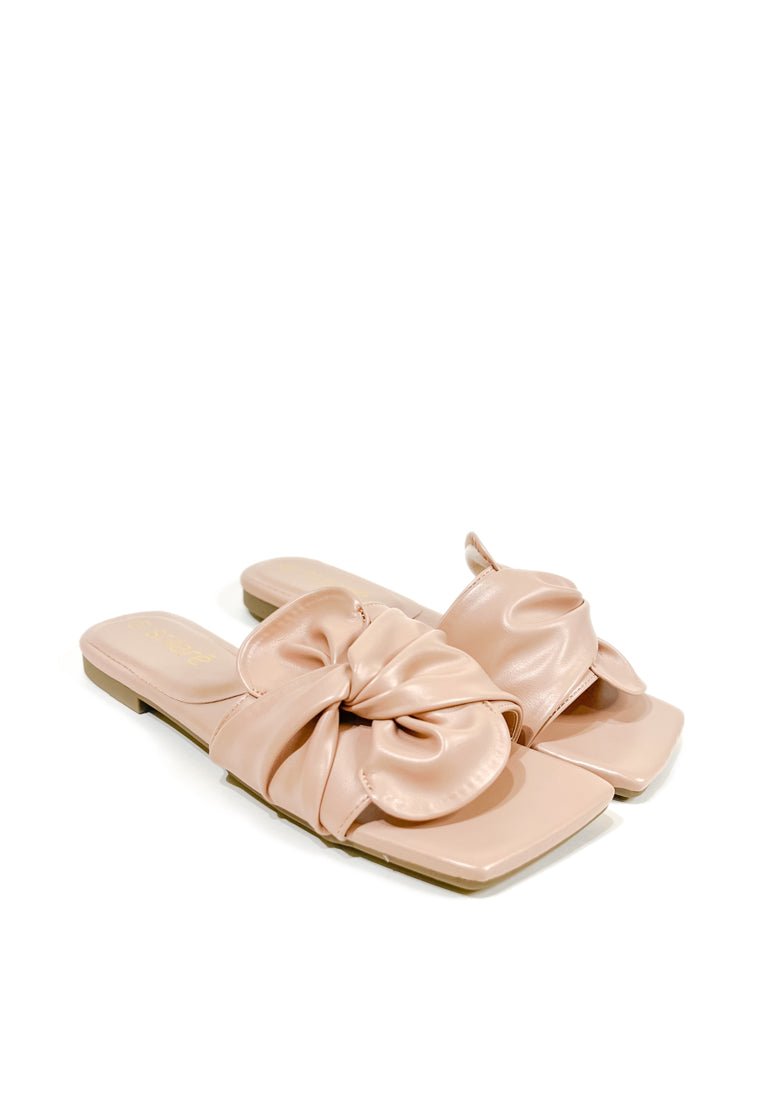 Stilarè Peony Flat Sliders - Stilaré