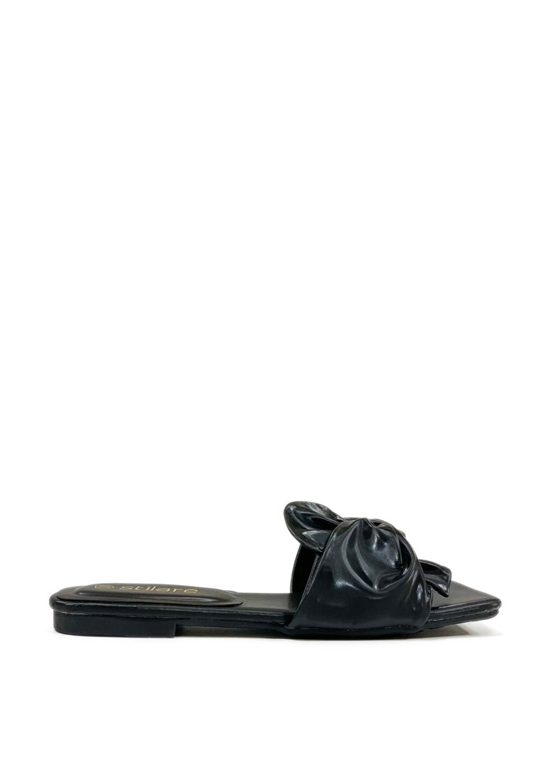 Stilarè Peony Flat Sliders - Stilaré