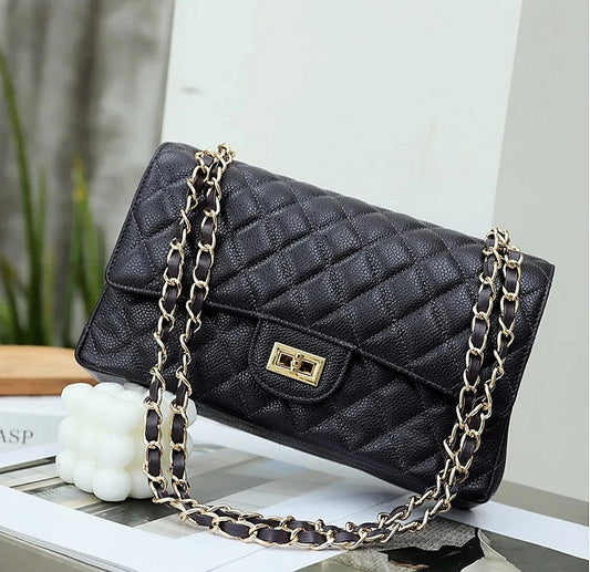 Pre-Order (Ships in 2 Weeks) : Stilaré Chérie Leather Flapbag