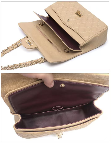 Pre-Order (Ships in 2 Weeks) : Stilaré Chérie Leather Flapbag