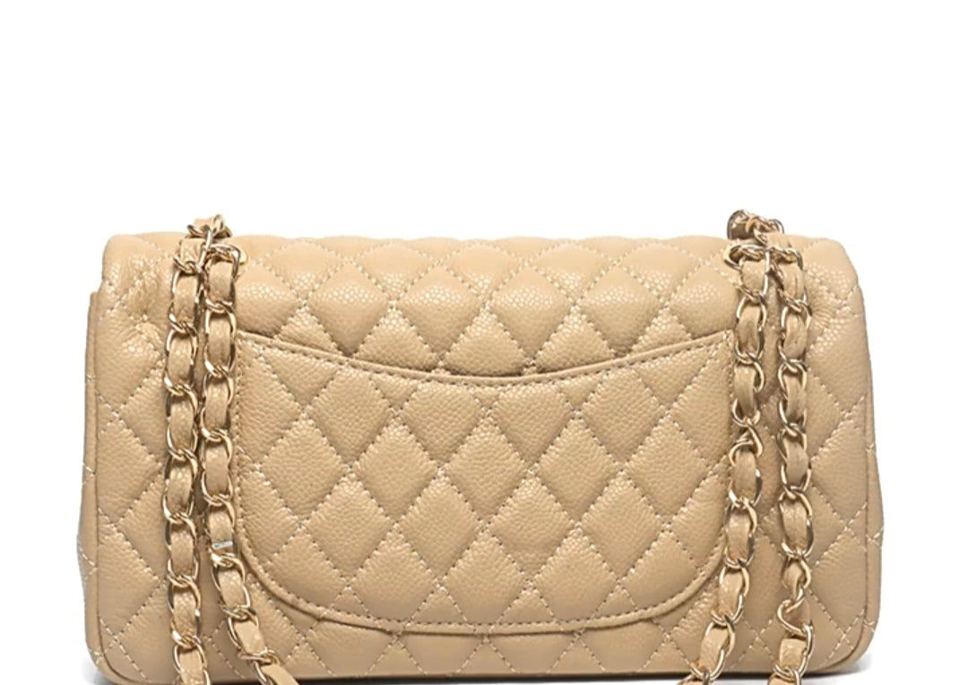 Pre-Order (Ships in 2 Weeks) : Stilaré Chérie Leather Flapbag